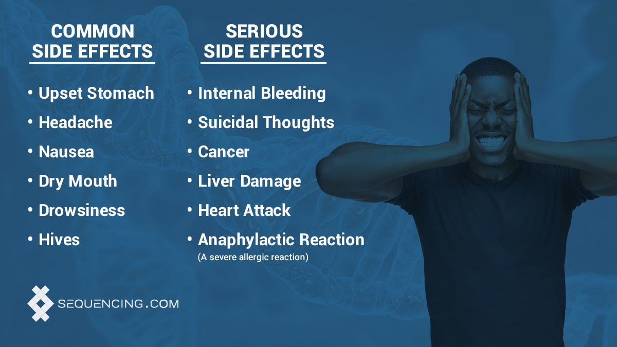 common and serious side effects