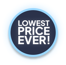 Lowest price ever