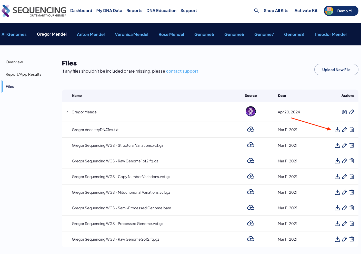 Genome Files