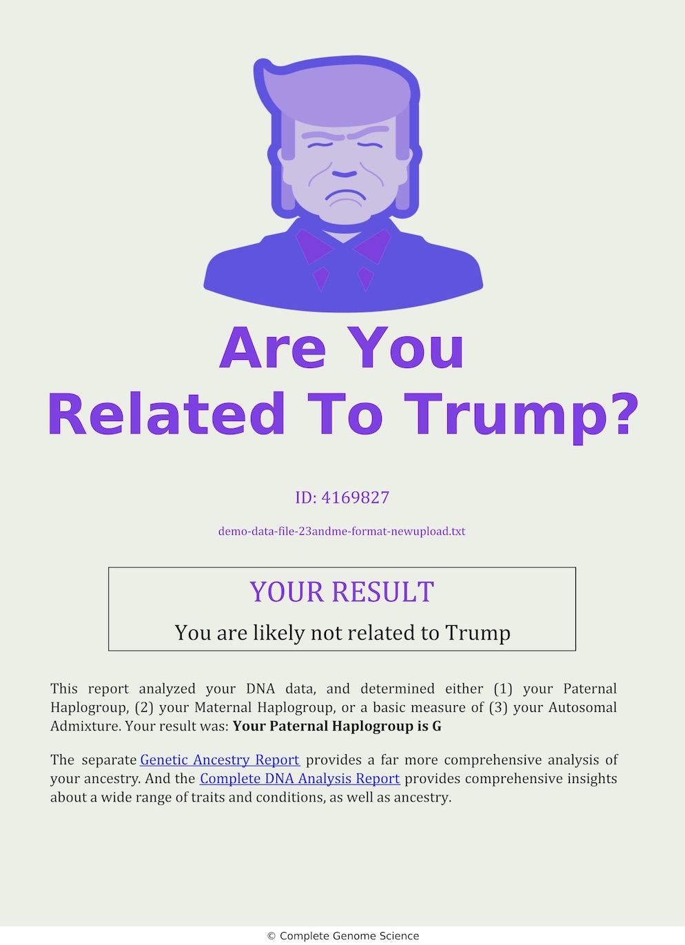 Am I Related To Trump | Am I Related To Anyone Famous | Free