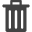 Delete file icon