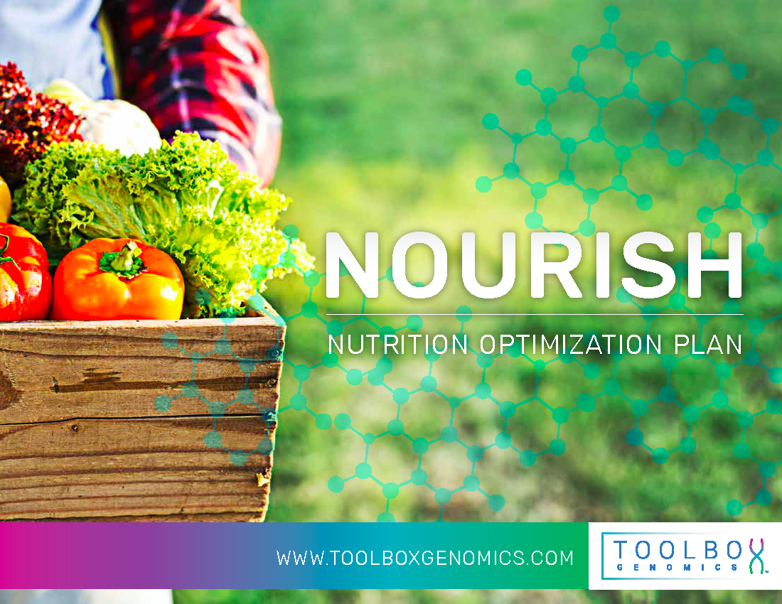 Nourish app by Toolbox Genomics